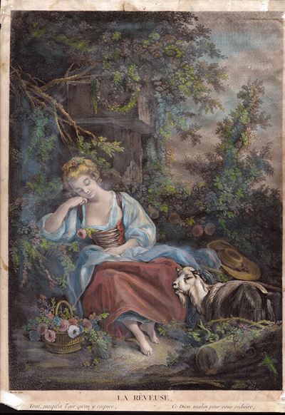 La Reveuse, da Boucher