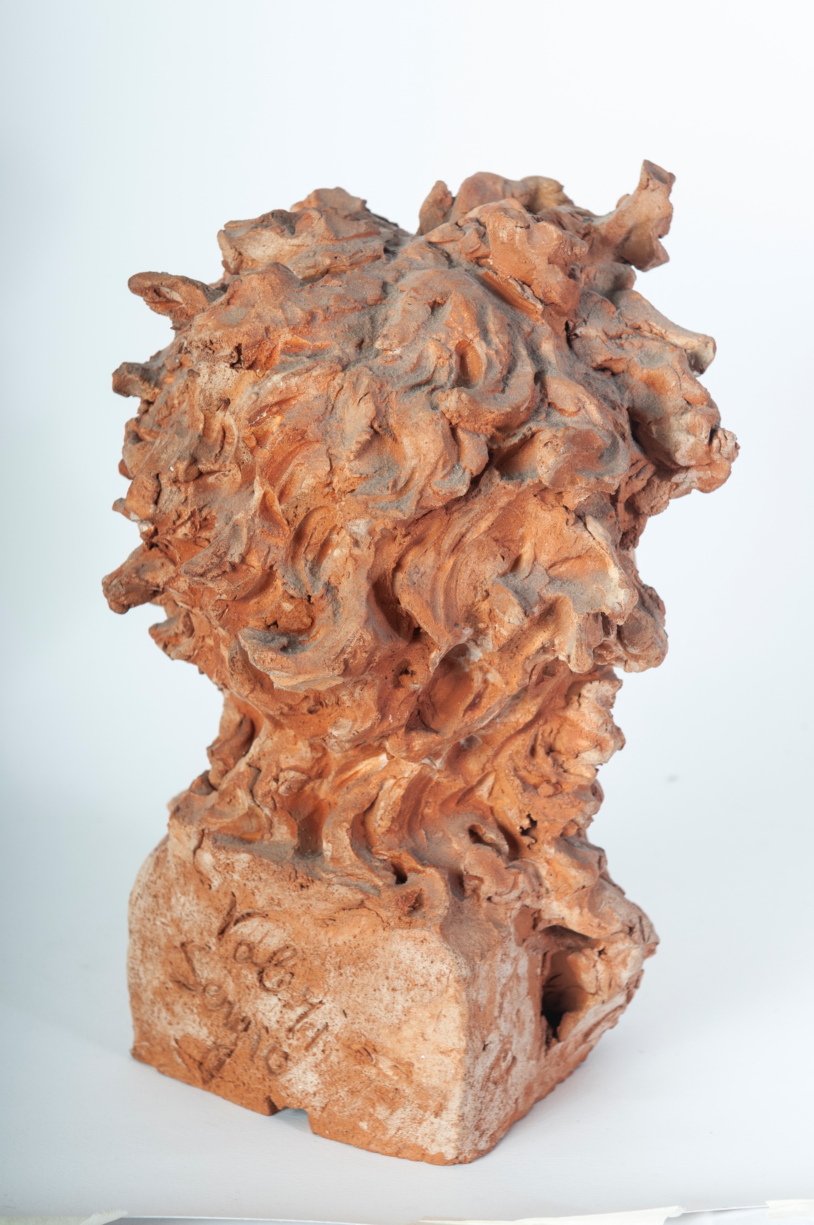 Busta di fanciulla, terracotta, prima metà XX secolo