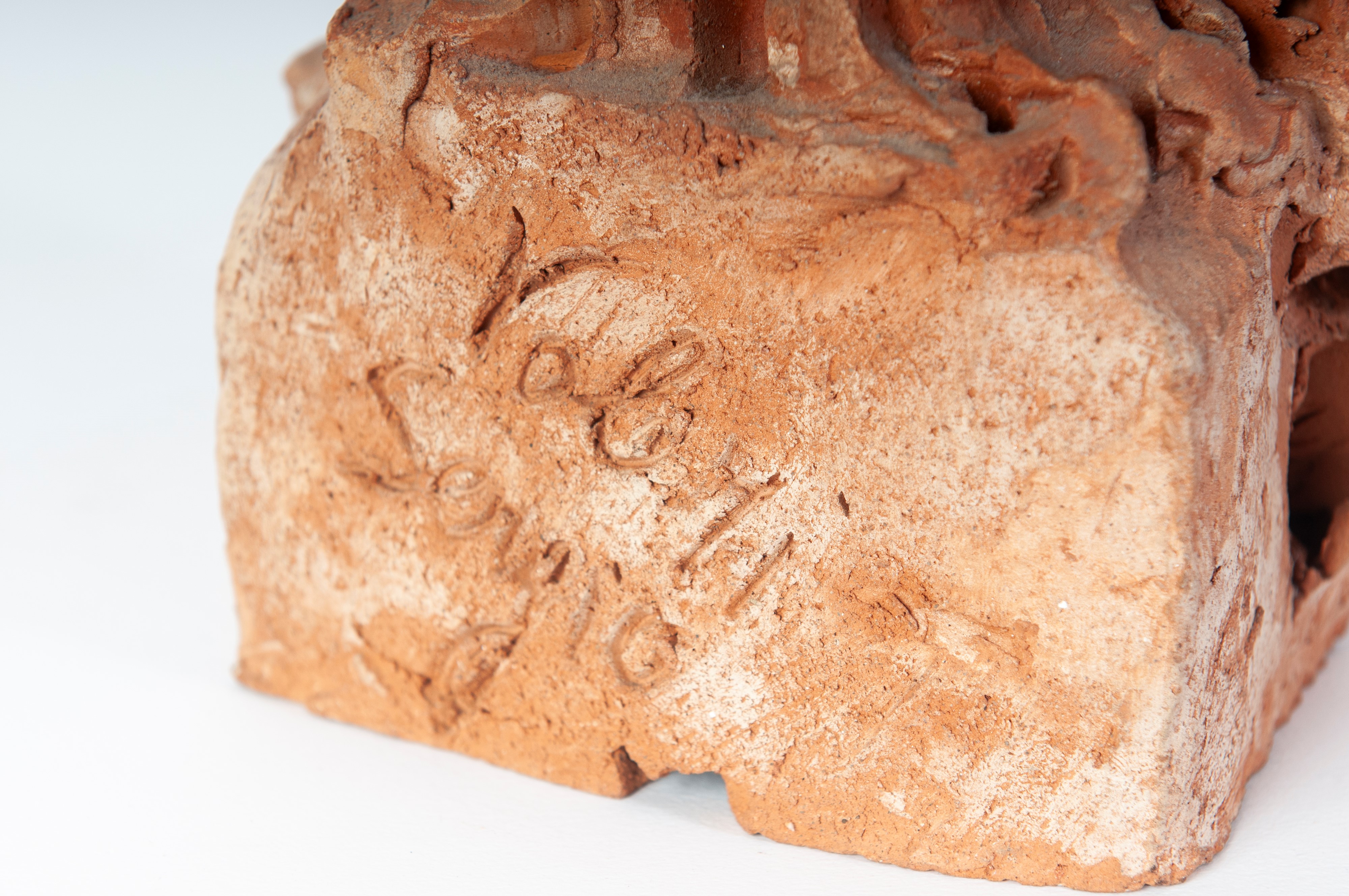 Busta di fanciulla, terracotta, prima metà XX secolo