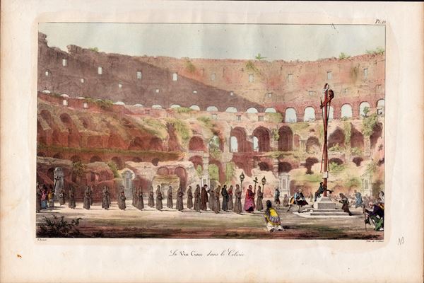 Antoine-Jean-Baptiste Thomas - La Via Croce dans le Colisée