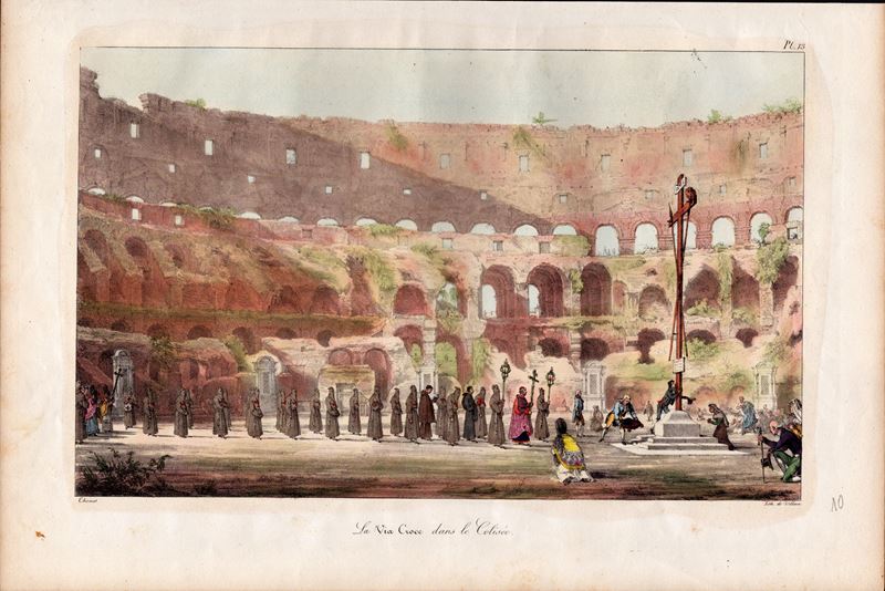 La Via Croce dans le Colisée