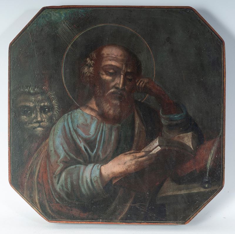 Autore ignoto, San Gerolamo - Dipinto ad olio su tavola