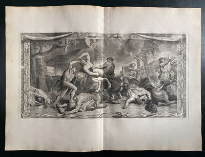 Battaglia dei Centauri, da Charles le Brun