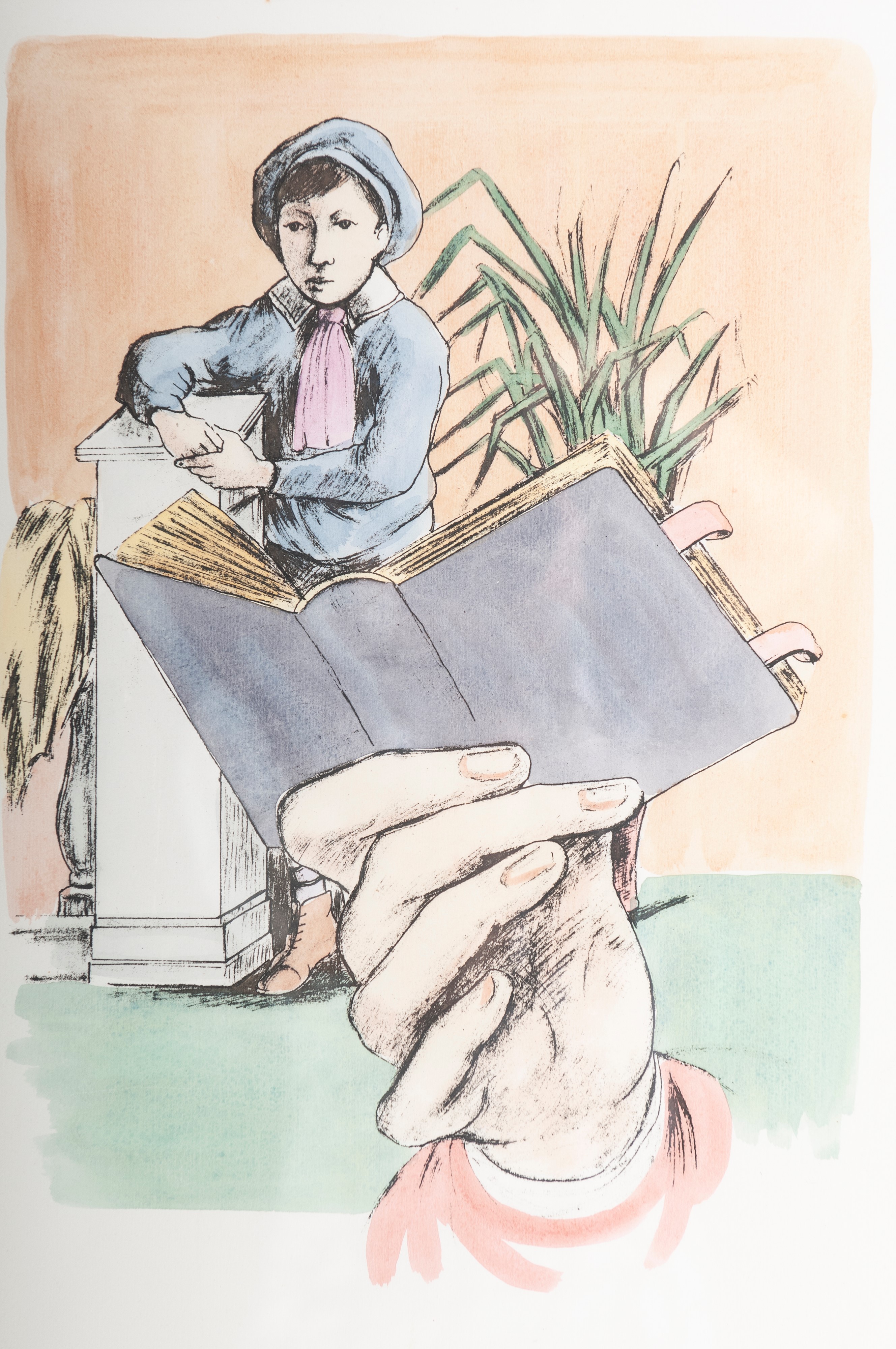 Lo scolaro, multiplo su carta