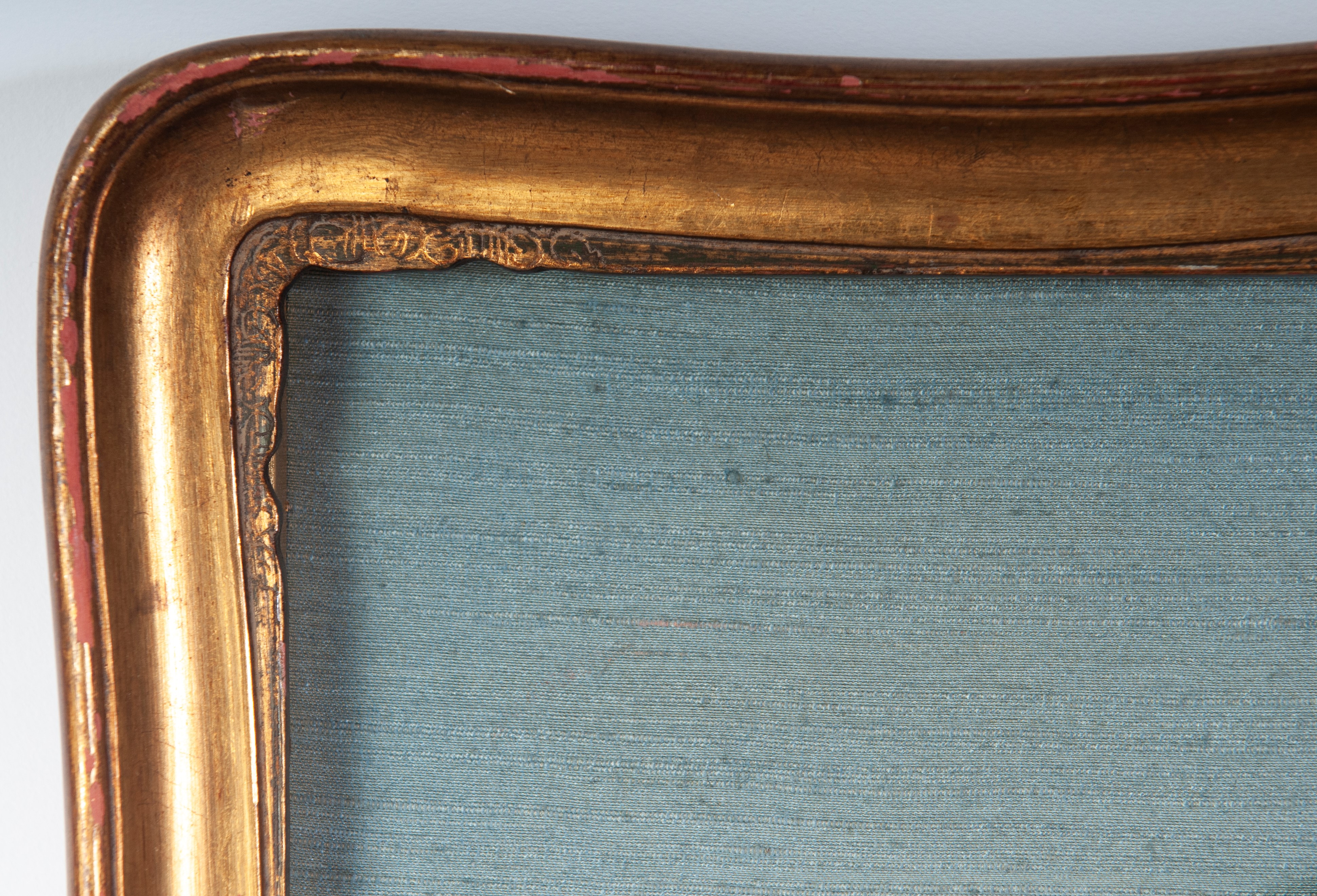 Busto di bambina, multiplo su carta