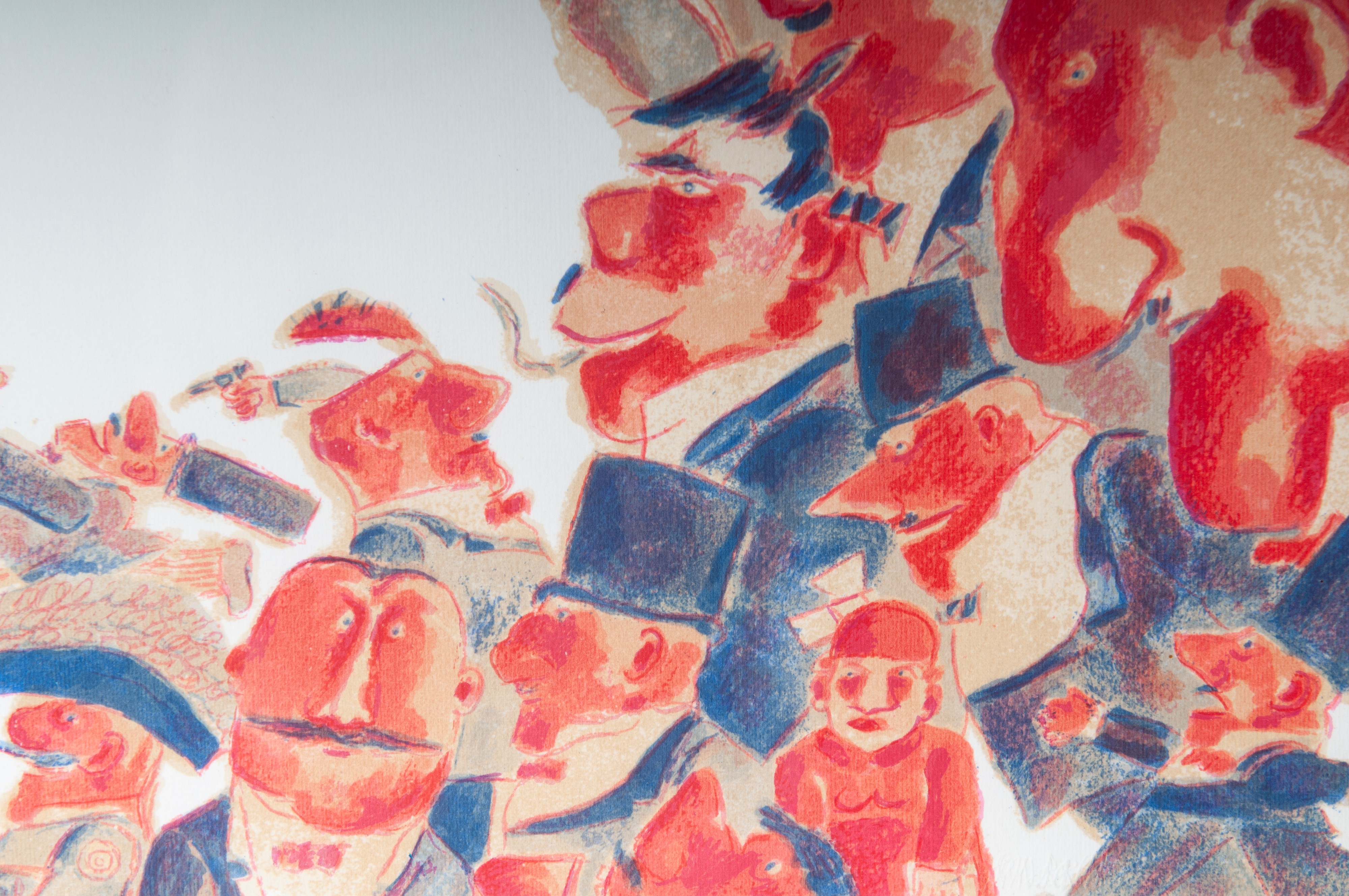 Senza titolo, multiplo su carta