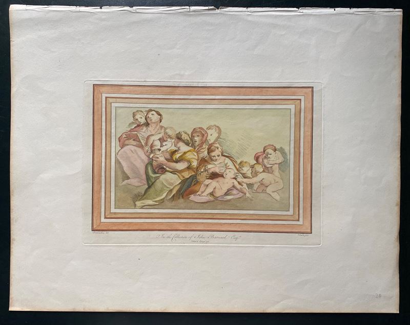 William Baillie - Donne con Bambini, da Domenichino