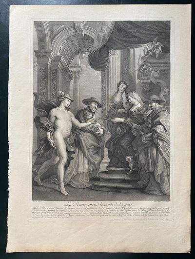 La Reine Prend le Parti De la Paix, da Rubens