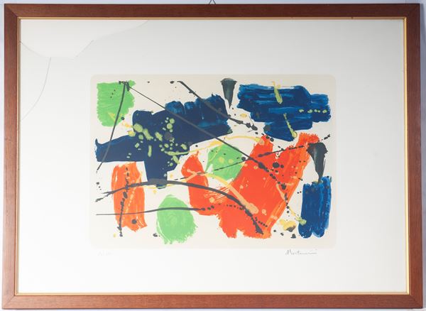 LUIGI MONTANARINI - Untitled, multiple on paper