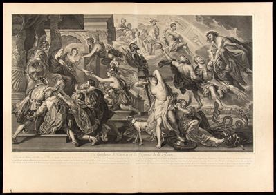 L'apotheose D'henri IV Et la Regenece De la Reine