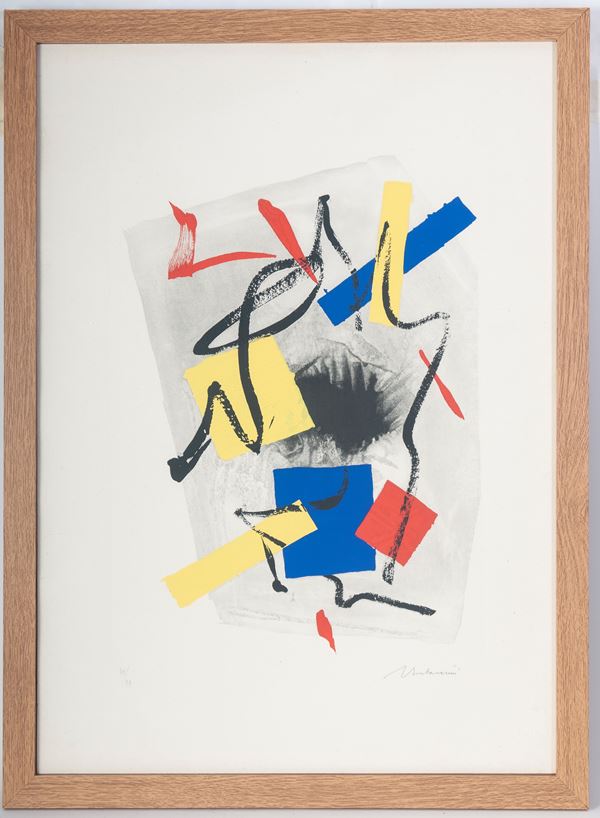 LUIGI MONTANARINI - Untitled, multiple on paper