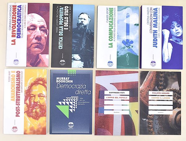 Edizioni Elèuthera. Filosofia politica. - 8 volumi in brossura editoriale