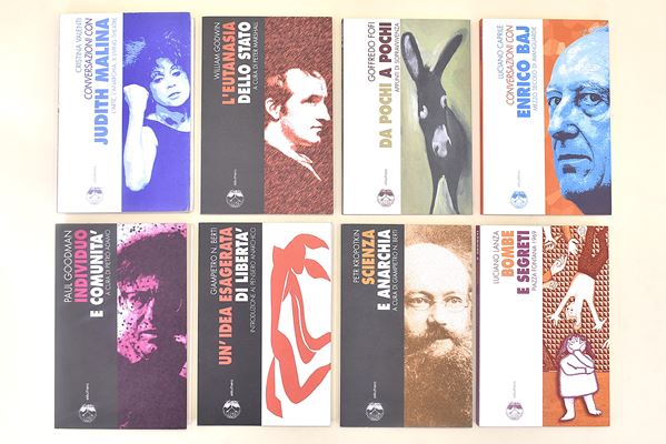 Edizioni Elèuthera. Filosofia politica. - 8 volumi in brossura editoriale