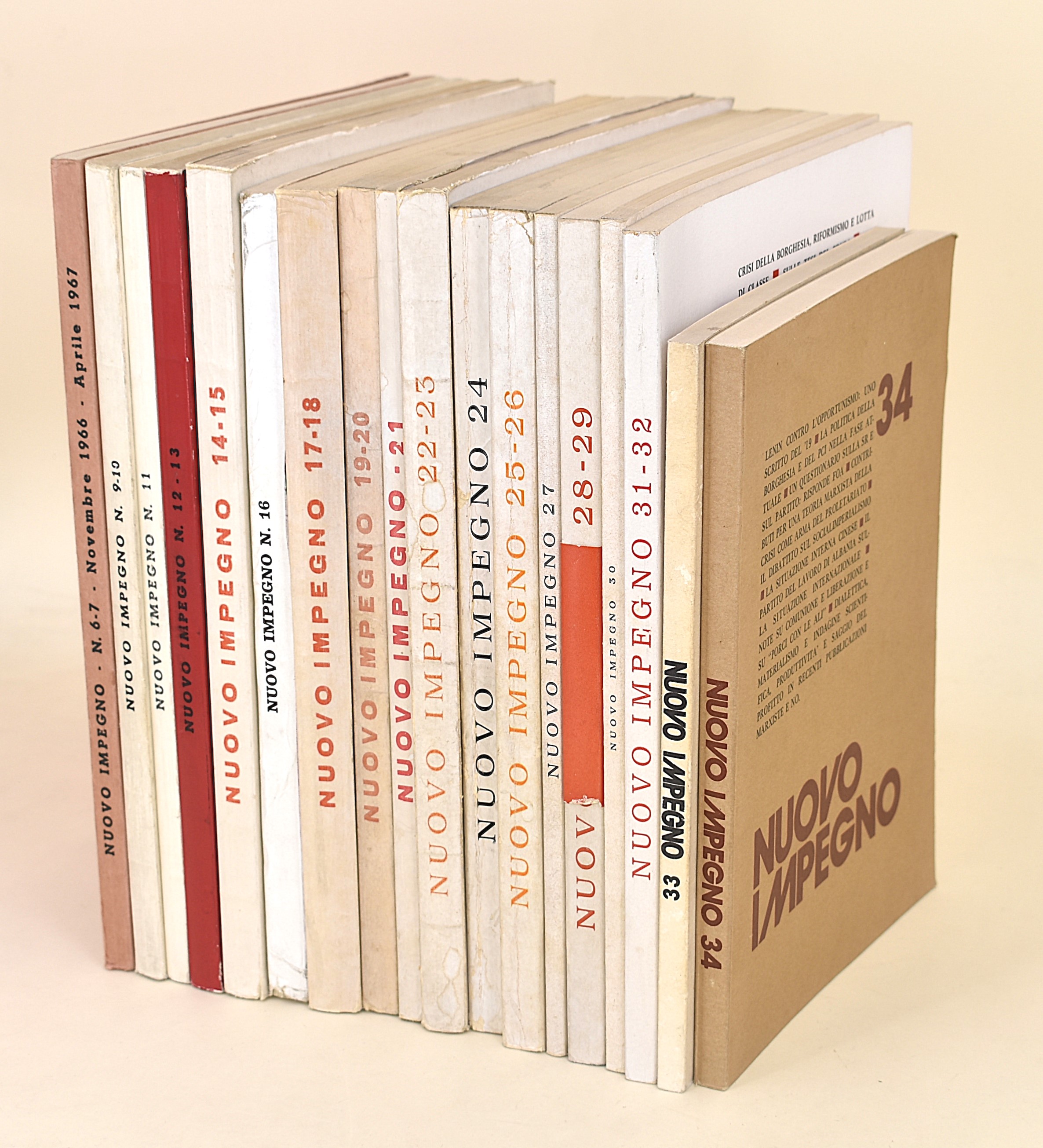 Nuovo Impegno. Rivista Trimestrale Marxista-leninista. 17 Fascicoli
