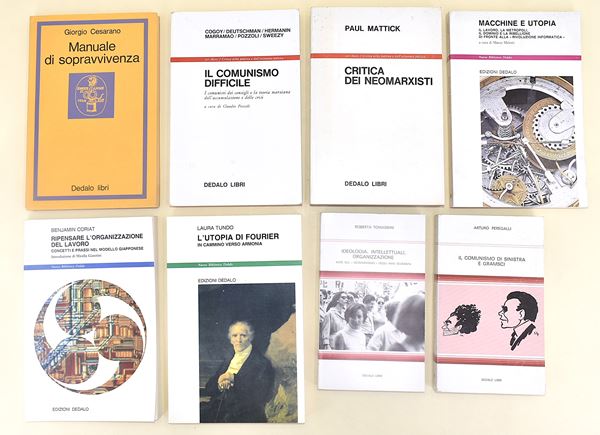 Edizioni Dedalo libri. Filosofia politica - 8 volumi