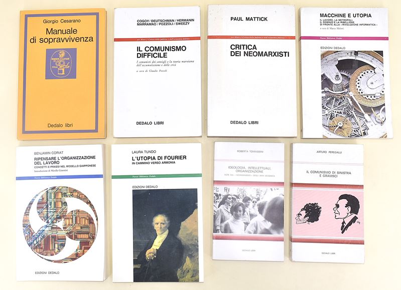 Edizioni Dedalo Libri. Filosofia Politica - 8 Volumi