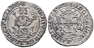 Napoli. Regno di Napoli. Roberto D'angiò (1309-1343). Gigliato. P.r.1; Ag; 3,90gr. Splendido Esem...