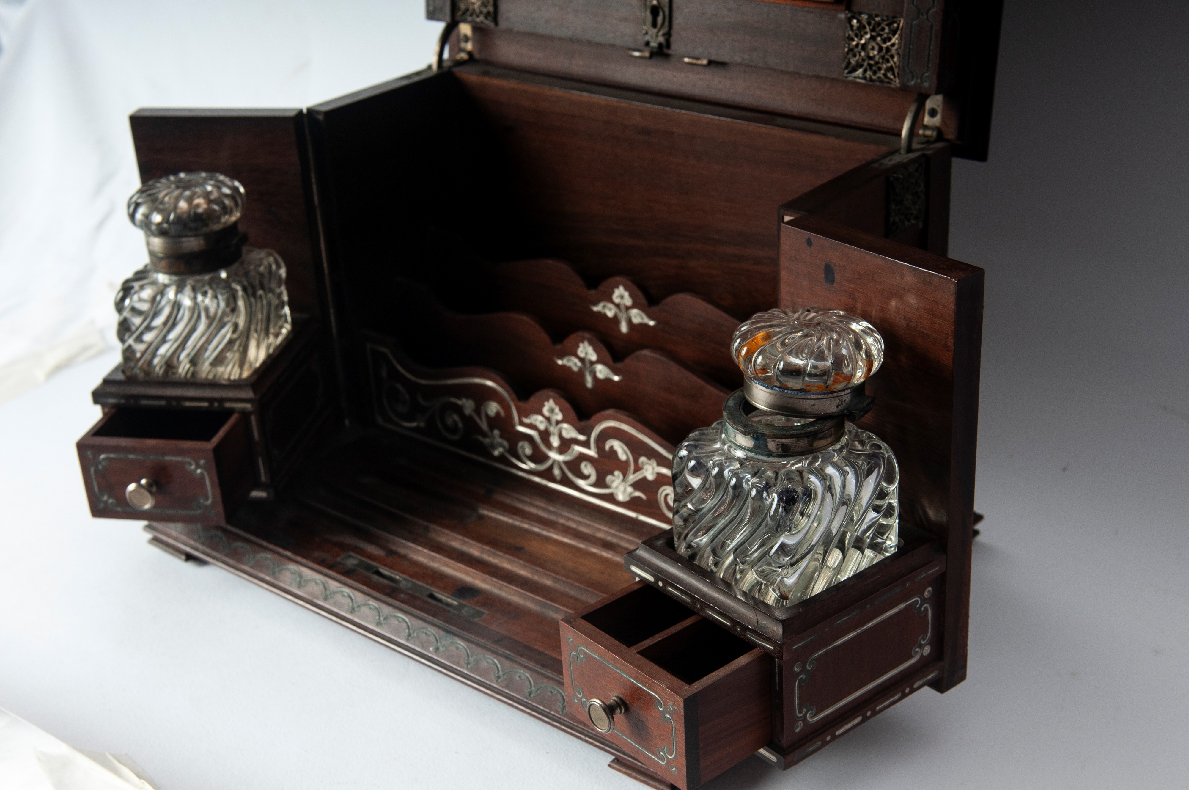 scatola calamaio da viaggio