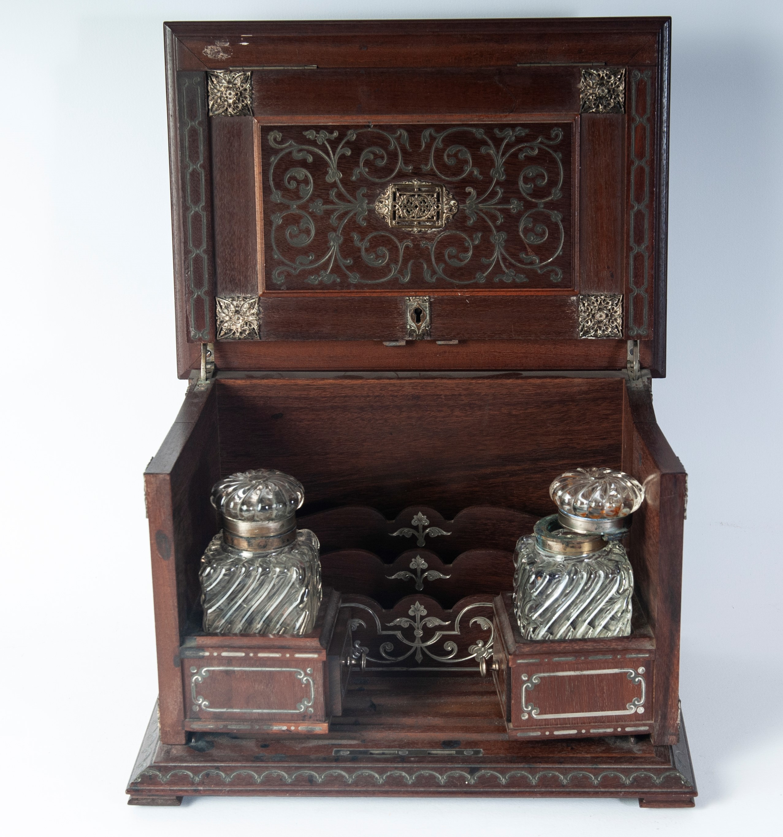 scatola calamaio da viaggio