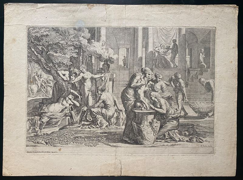 TETI IMMERGE ACHILLE NELL'ACQUA DELLO STIGE