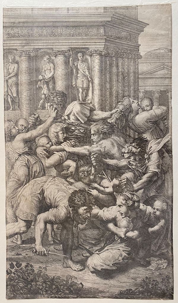 Michel Corneille - Strage degli Innocenti, da Raffaello