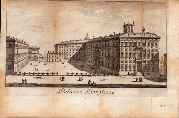 Giovanni Battista Piranesi - Palazzo Borghese