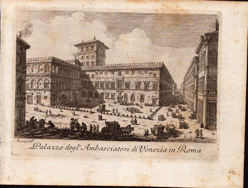 Giovanni Battista Piranesi - Palazzo Dell'ambasciatori di Venezia a Roma