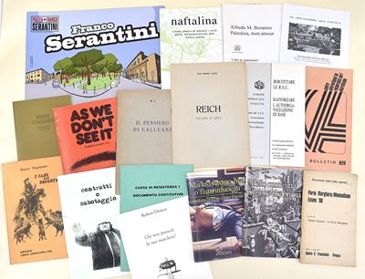 Filosofia Politica (comunismo, Lotta di Classe... ) - 16 Opuscoli in Brossura Editoriale