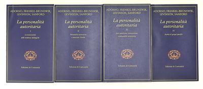 Personalità Autoritaria. 4 Volumi in Brossura Editoriale