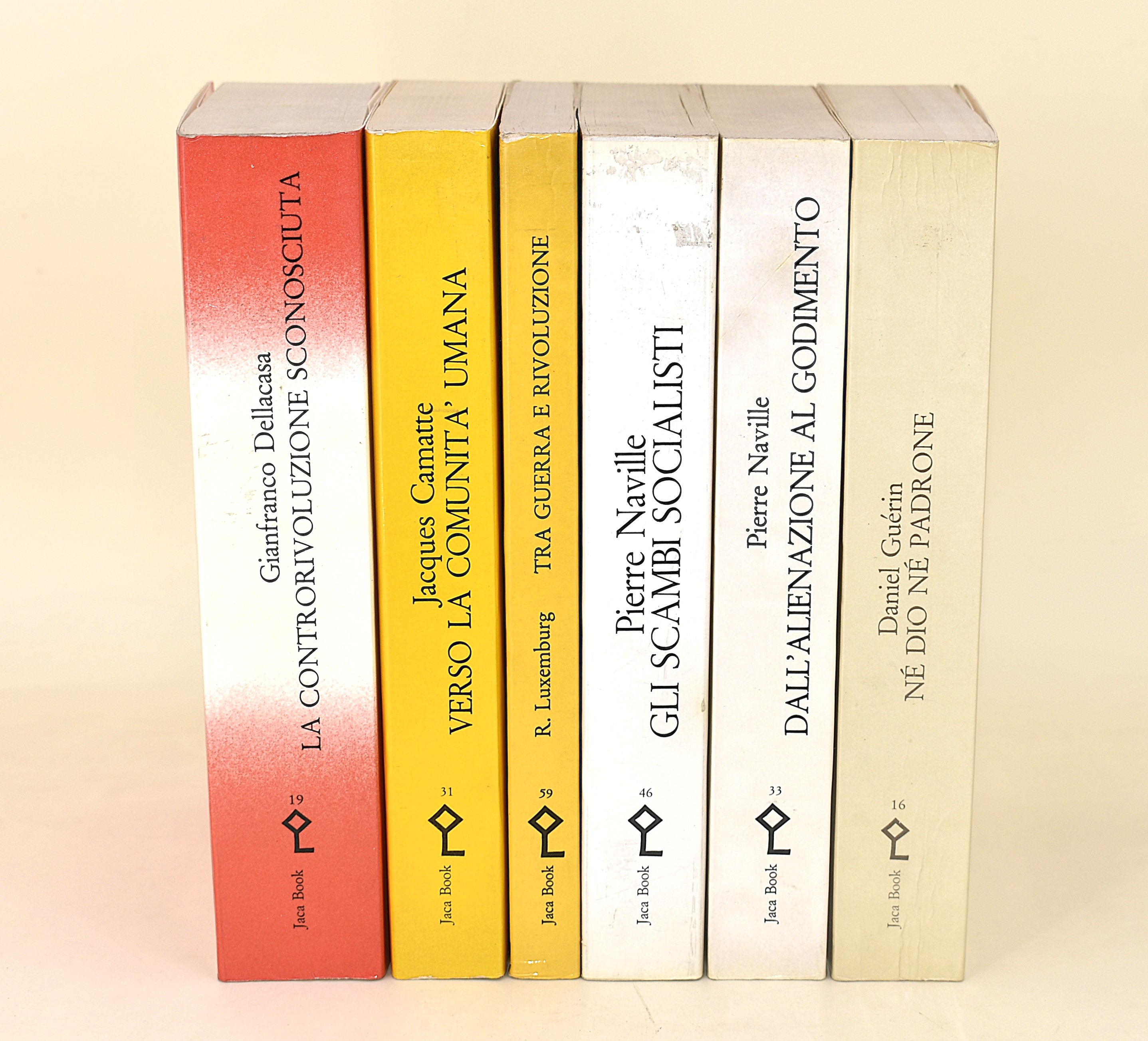 Saggi Jaca Book. Anarchia, Filosofia Politica - 6 Volumi