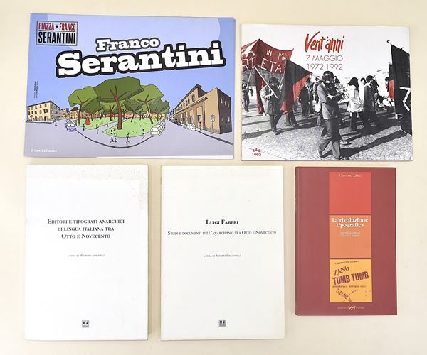 Tipografia. Anarchismo - 4 volumi