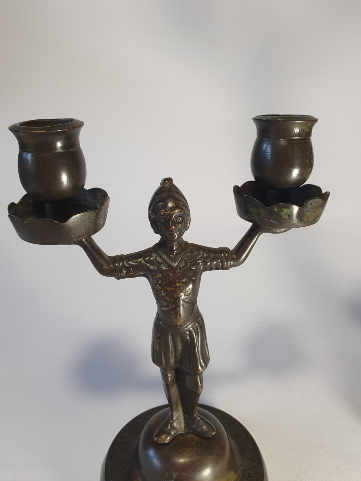 Candelieri armigeri stile medievale