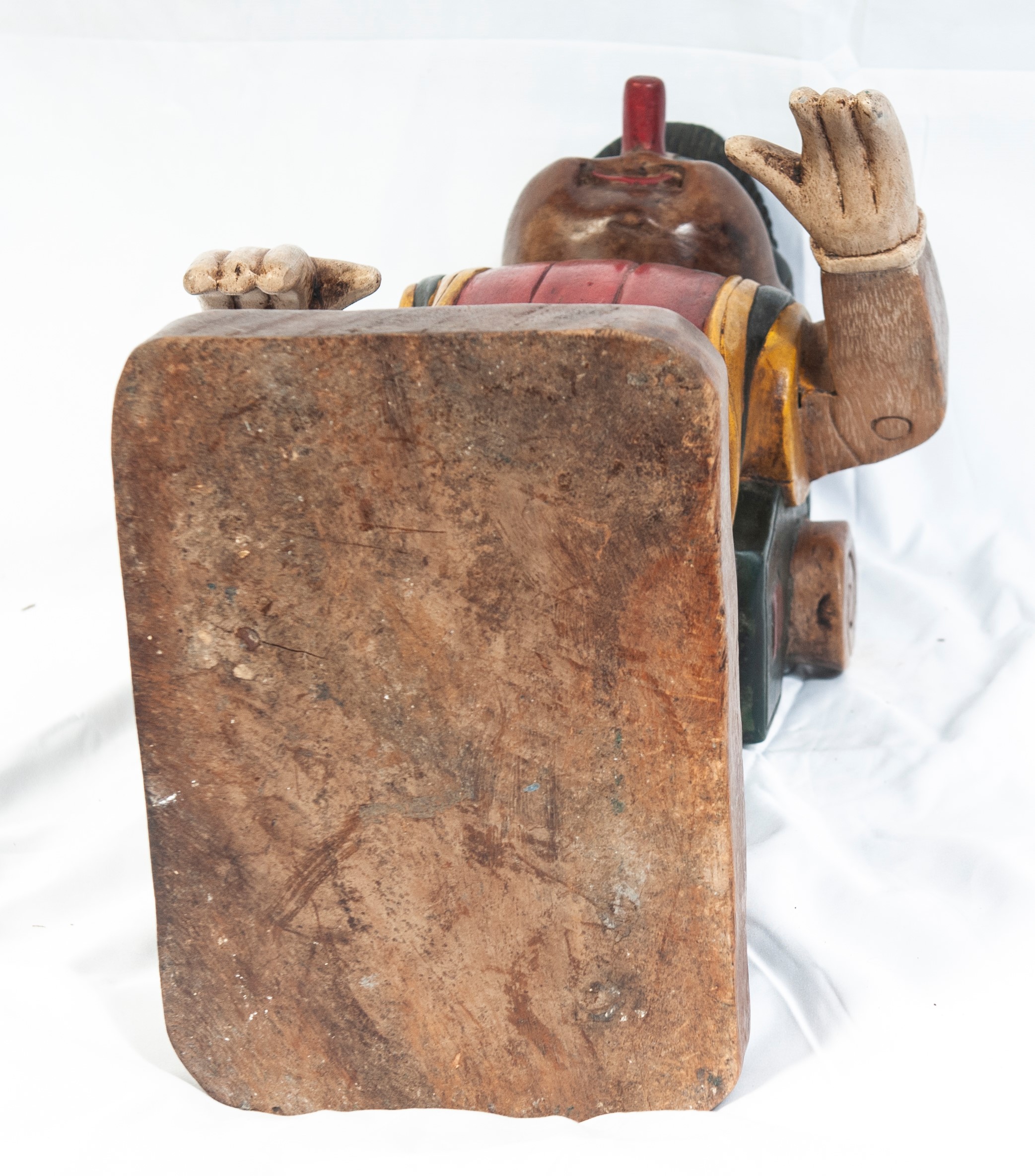 Scultore anonimo, 'Pinocchio' scultura in legno policromo