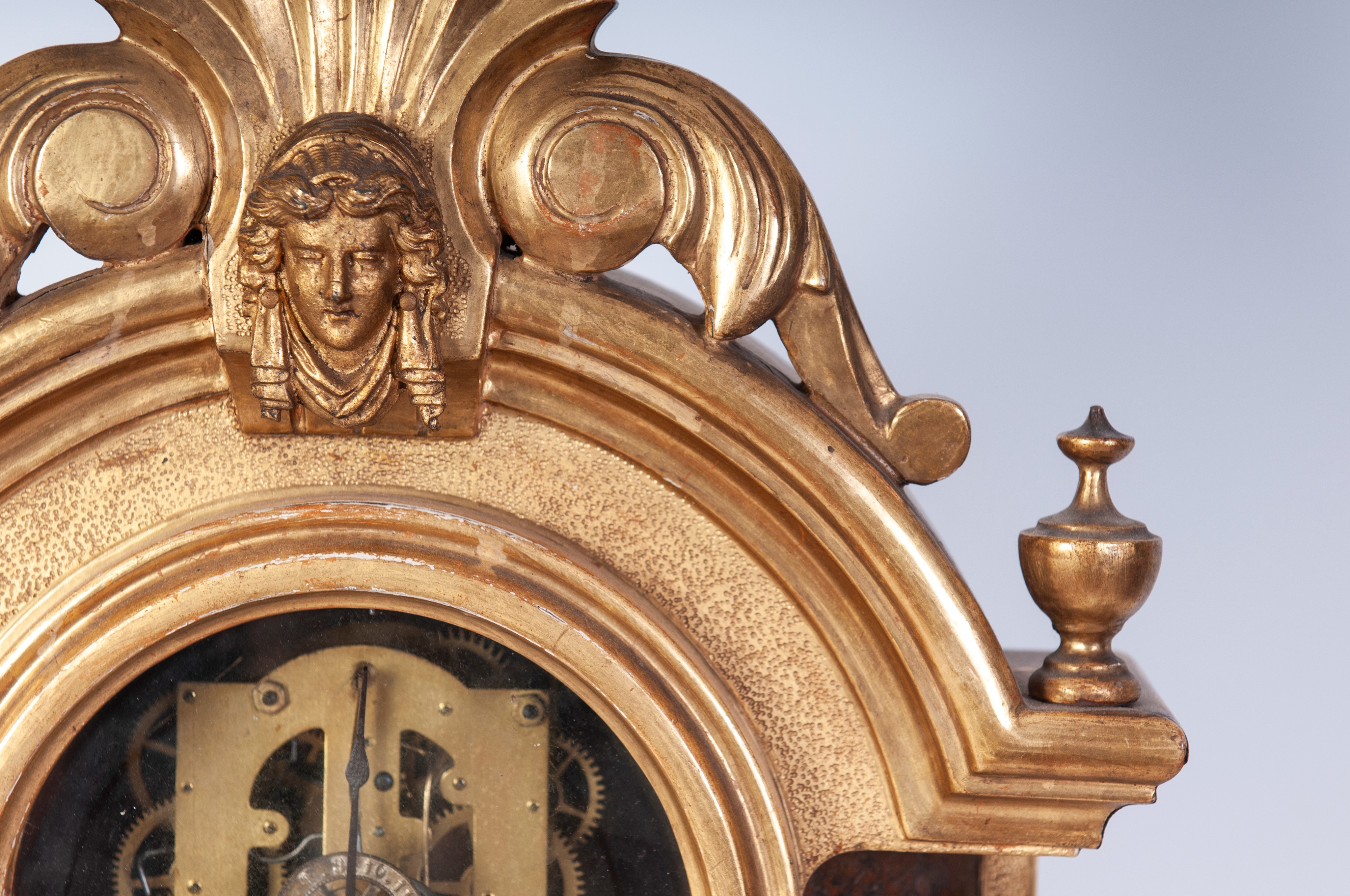 Ansonia Clock & Co., Orologio scheletrico da appoggio con ripetizione delle ore e delle mezz'ore ...