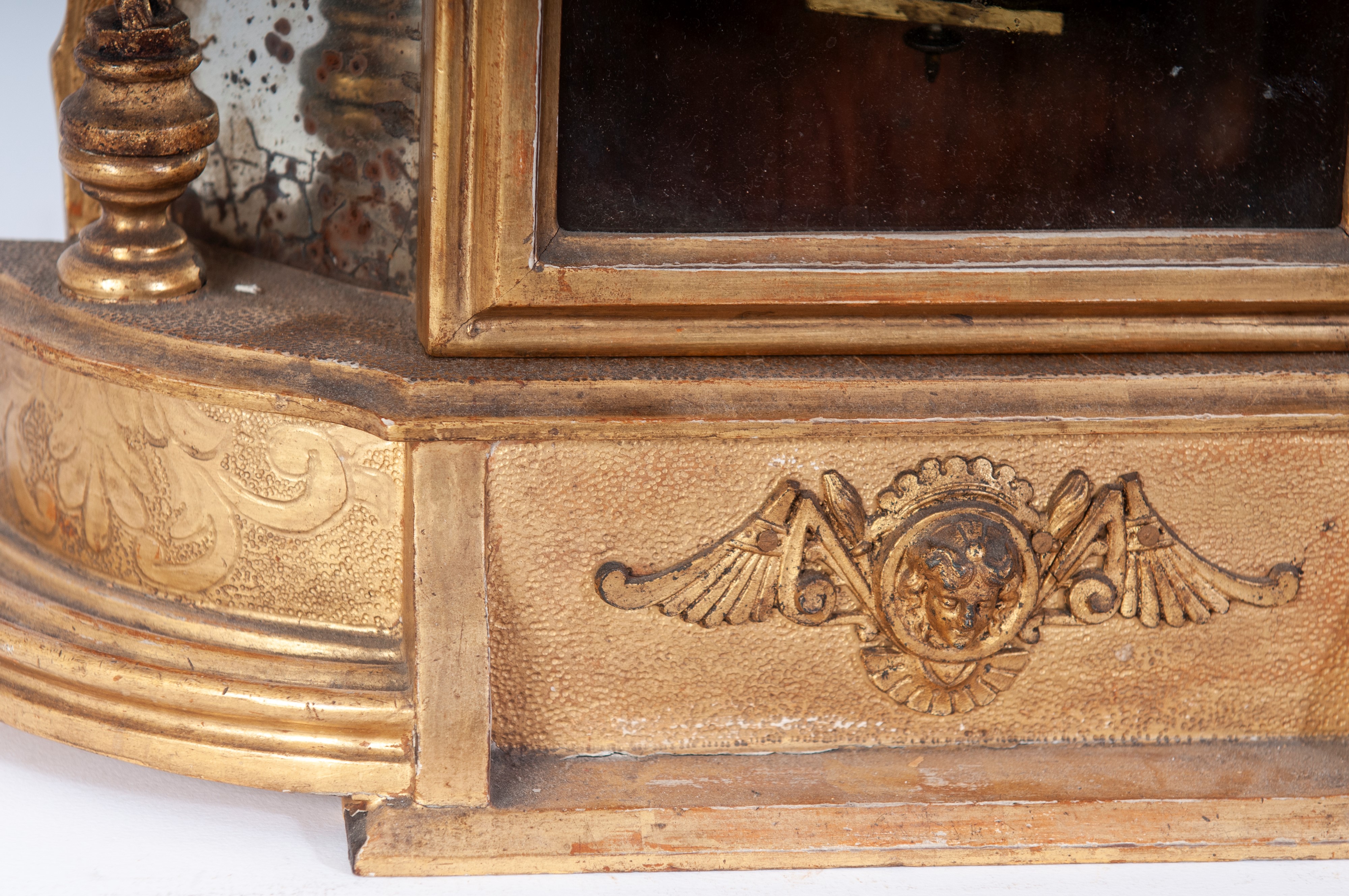 Ansonia Clock & Co., Orologio scheletrico da appoggio con ripetizione delle ore e delle mezz'ore ...