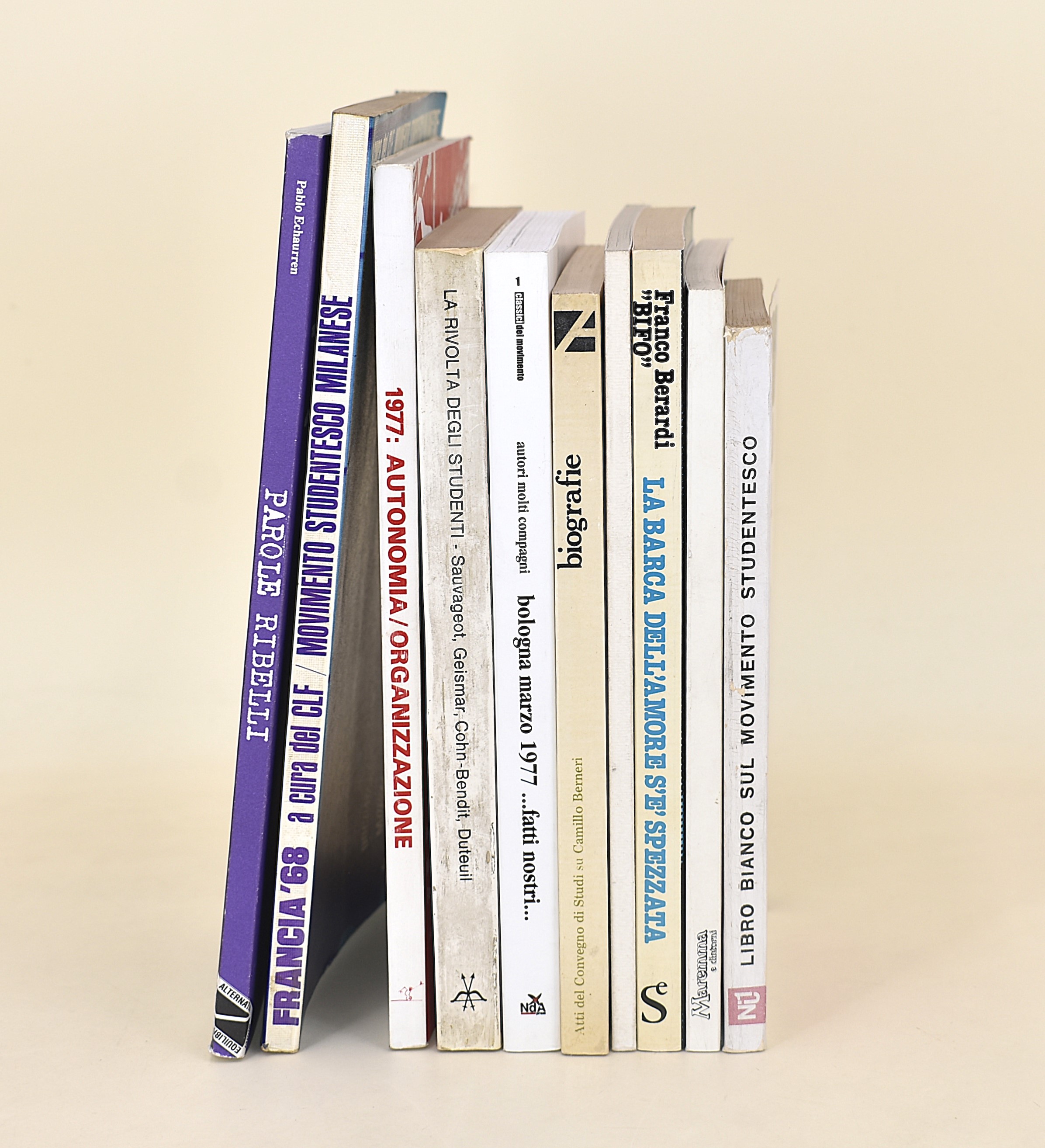 Il Movimento Studentesco e il '77 - 10 Volumi in Brossura Editoriale