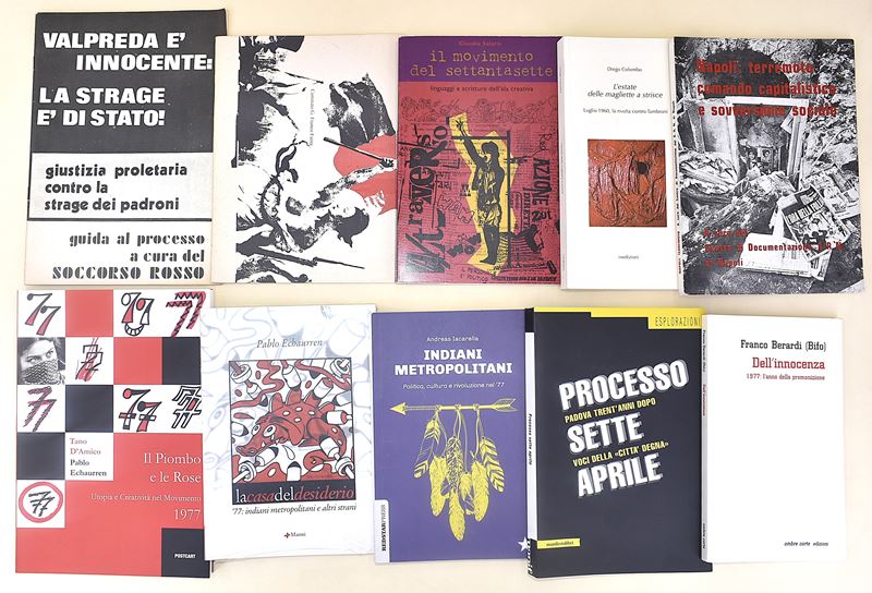 Il Movimento Studentesco e il '77 - 10 Volumi in Brossura Editoriale