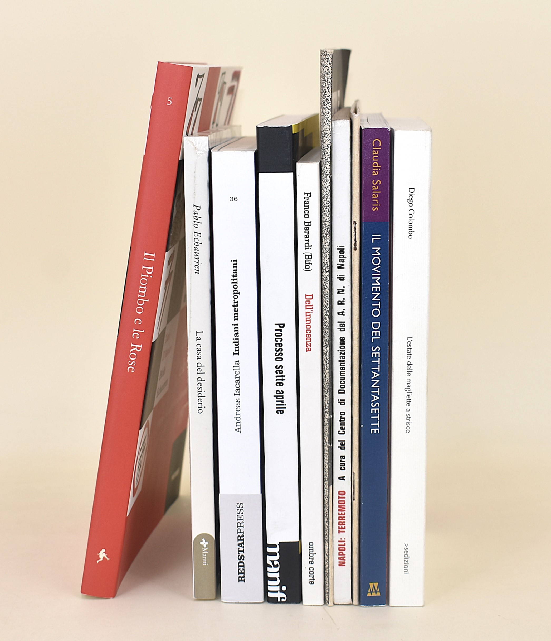 Il Movimento Studentesco e il '77 - 10 Volumi in Brossura Editoriale
