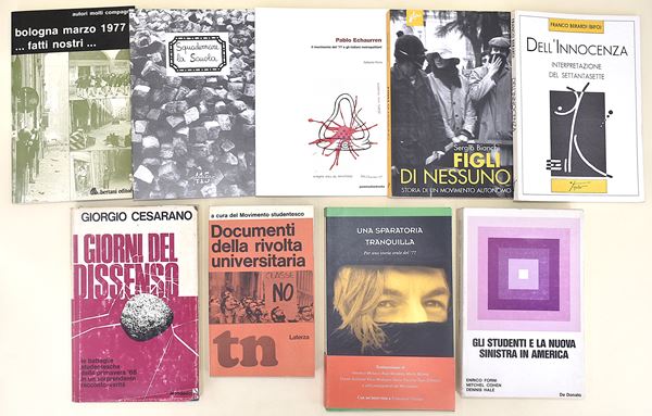 Il movimento studentesco e il '77 - 9 volumi in brossura editoriale