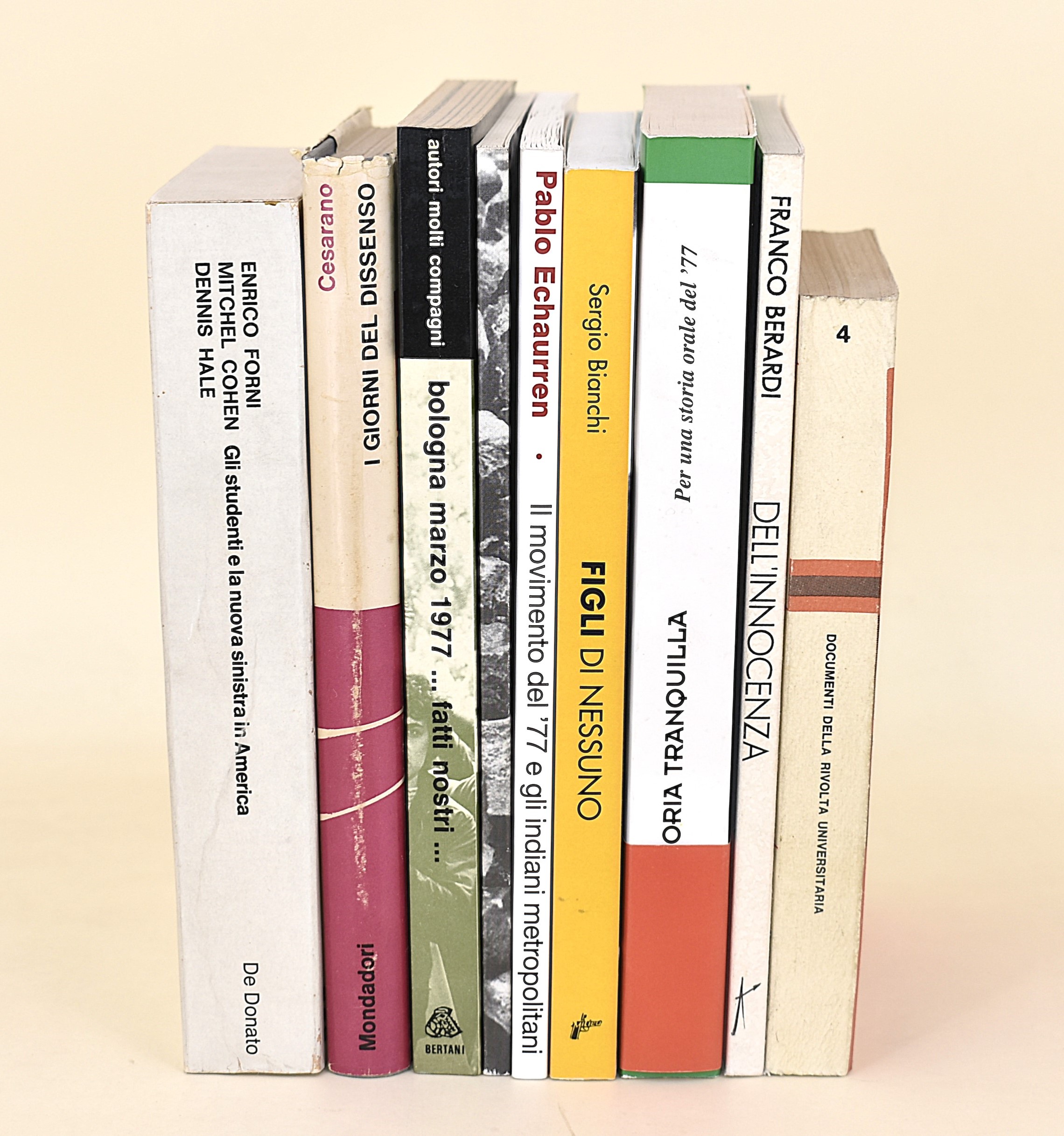 Il Movimento Studentesco e il '77 - 9 Volumi in Brossura Editoriale