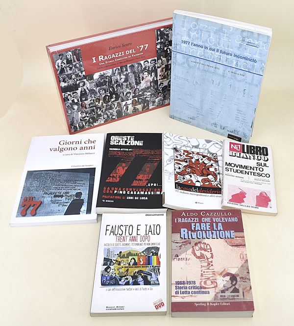 Il Movimento studentesco e il '77 - 8 volumi in brossura editoriale