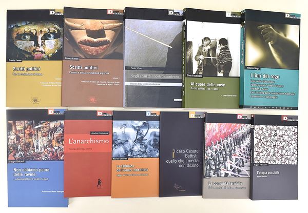 Editrice DeriveApprodi. Anarchismo, operaismo e movimenti di sinistra - 11 volumi in brossura editoriale
