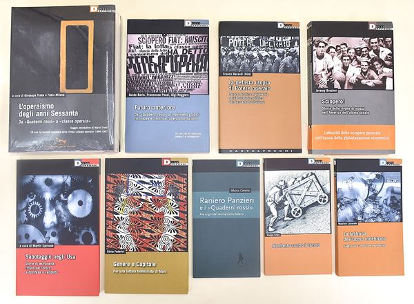Editrice DeriveApprodi. Movimenti di sinistra e operaismo - 9 volumi in brossura editoriale
