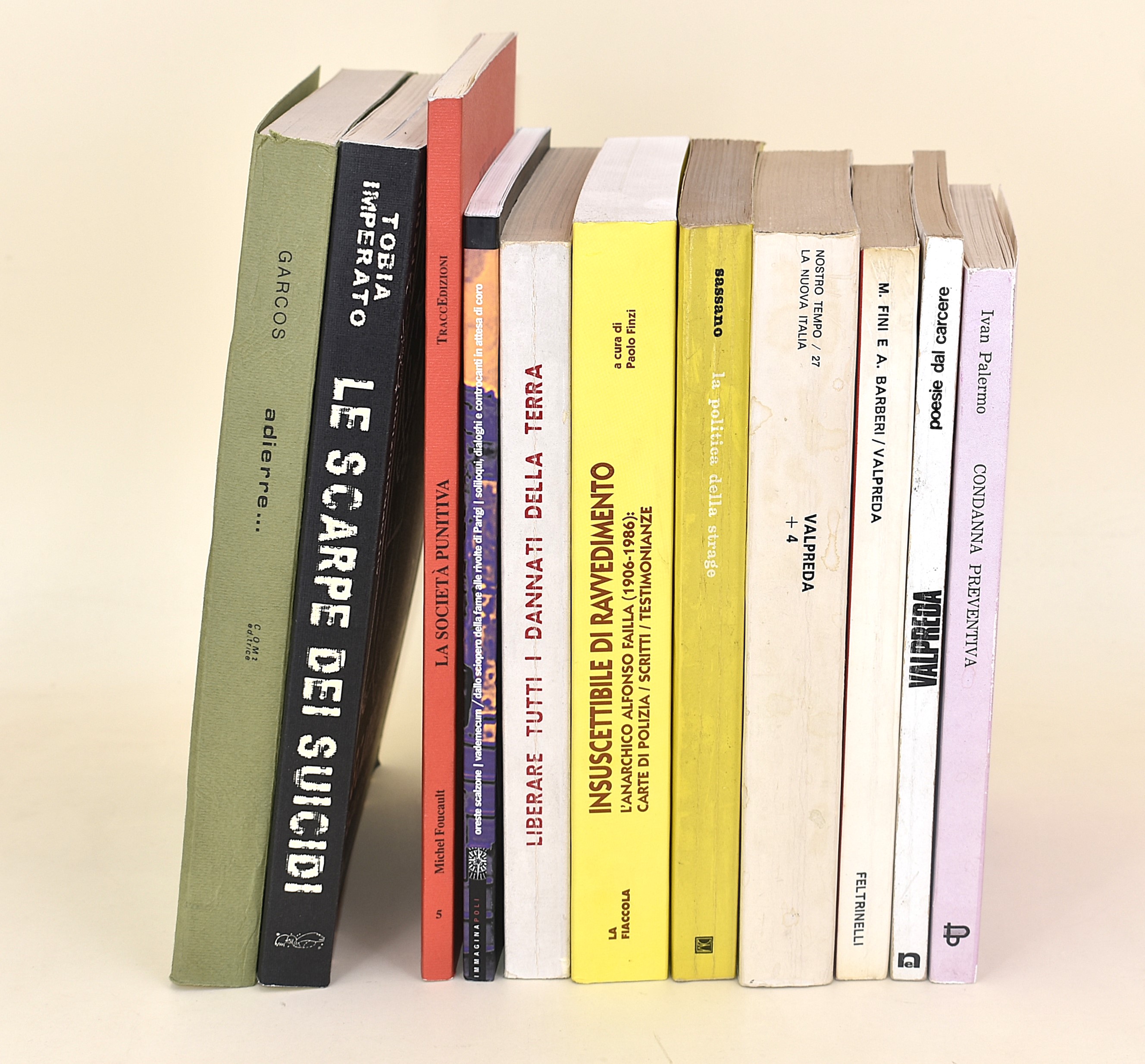 Anarchia, Processi, Congiure, Operaismo - 11 Volumi in Brossura Editoriale