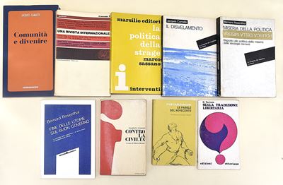 Filosofia Politica Varia - 9 Volumi in Brossura Editoriale