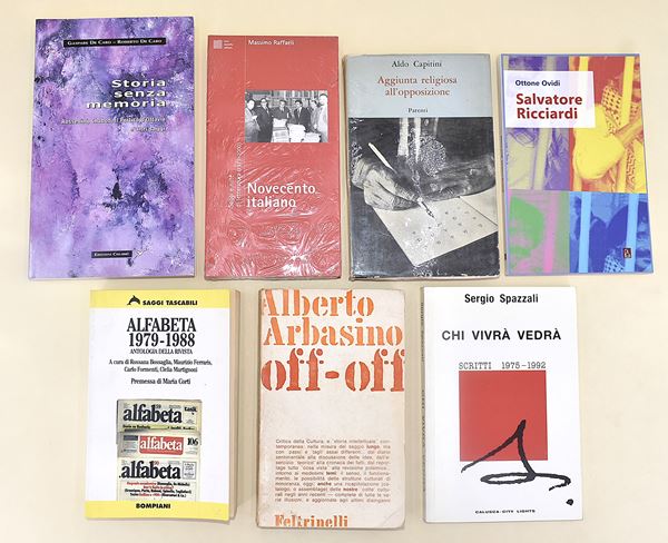 Filosofia politica varia - 7 volumi in brossura editoriale