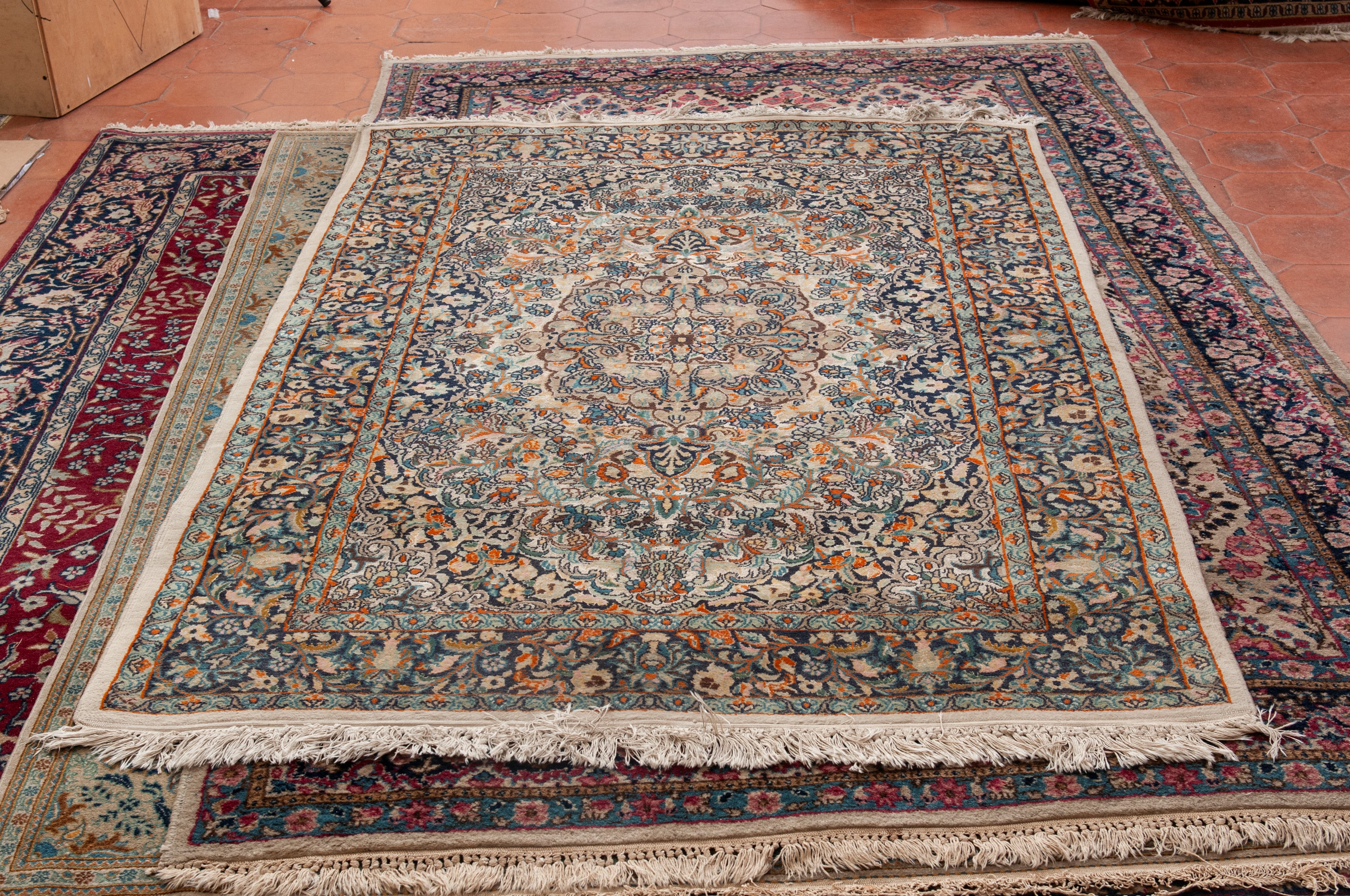 Lotto di sei tappeti: