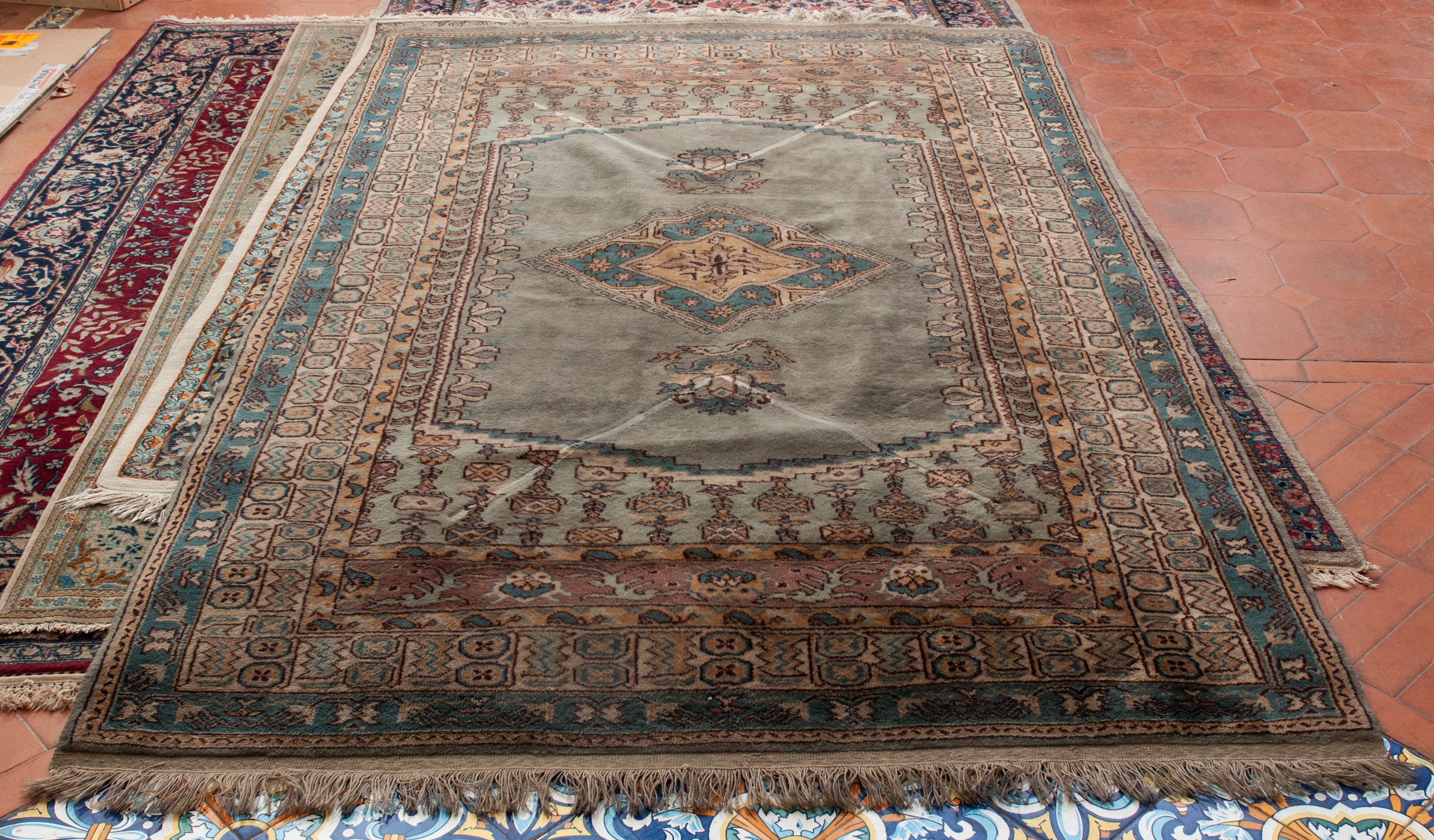 Lotto di sei tappeti: