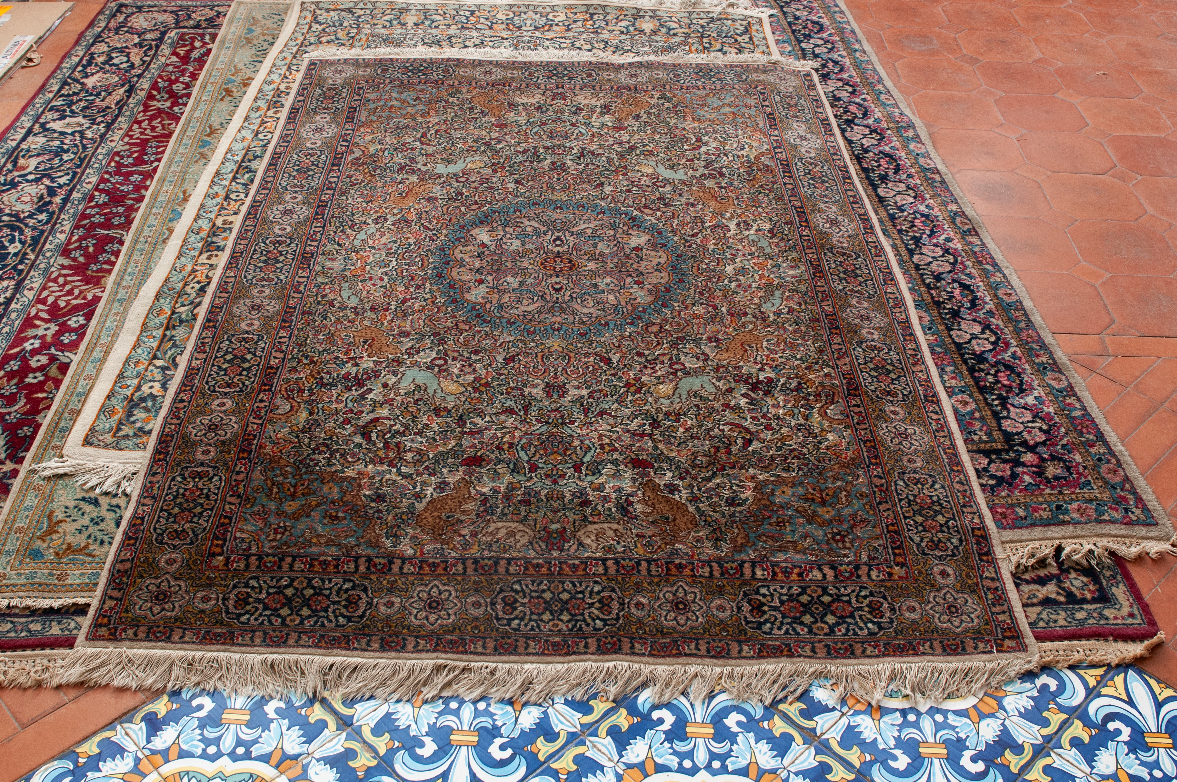 Lotto di sei tappeti: