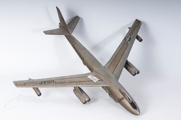 Lot of four fighter plane models
